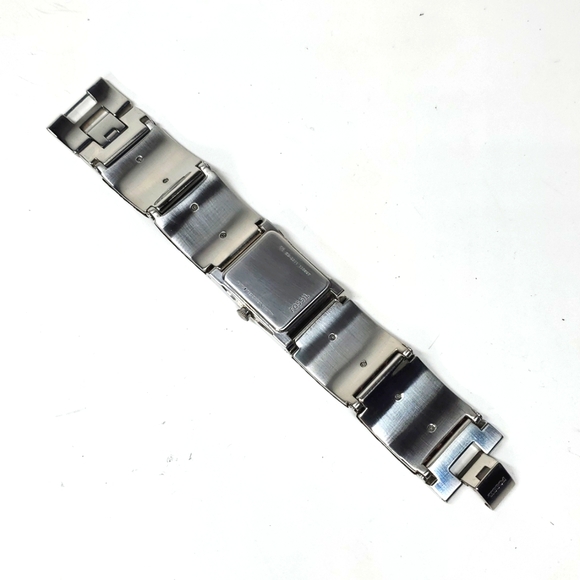 Fossil ES2311 Black Dial with Silver Case and Brown Leather Strap Watch - Picture 10 of 15